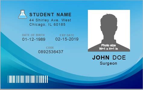 smart student id card|free printable student id card.